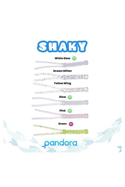 PANDORA SHAKY WORM 5cm (10'lu Paket)