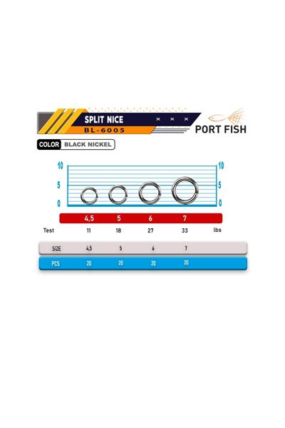 Portfish BL-6005 Kaşık Halkası