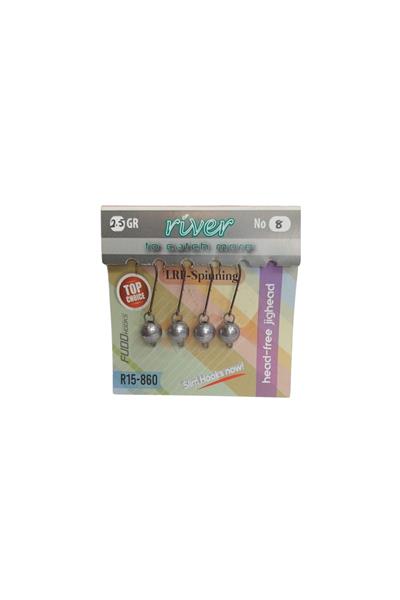 River Mafsallı Hareketli - İğneli Jig Head 4P 2,5gr