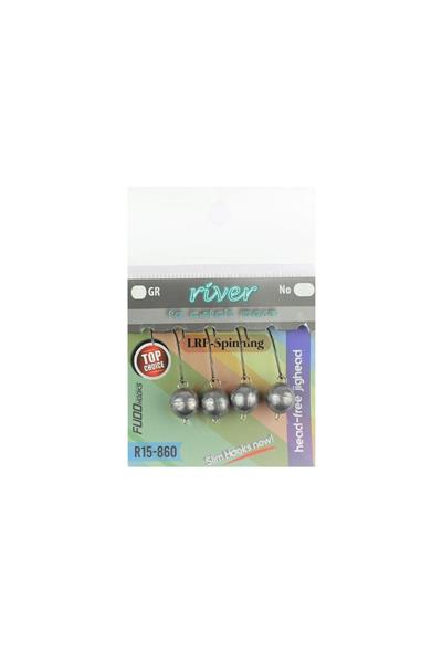 River Mafsallı Hareketli  Jig Head 4P
