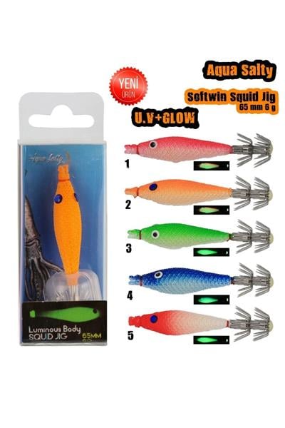 Softwin Squid Jig 65mm 6Gr 1