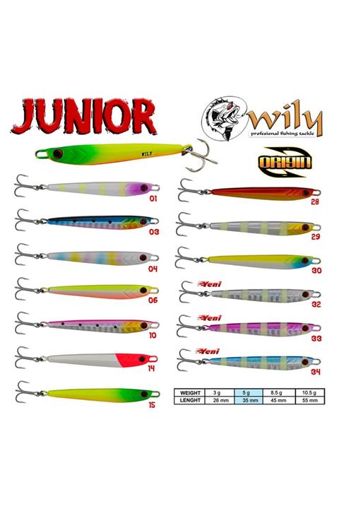 Wily Junior Jig 5 gr 3.5 cm