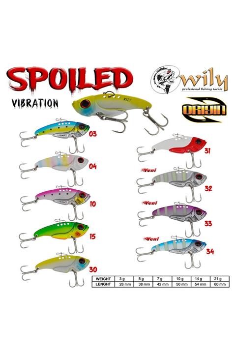 Wily Spoiled Vibrasyon Jig 10 gr 5 cm