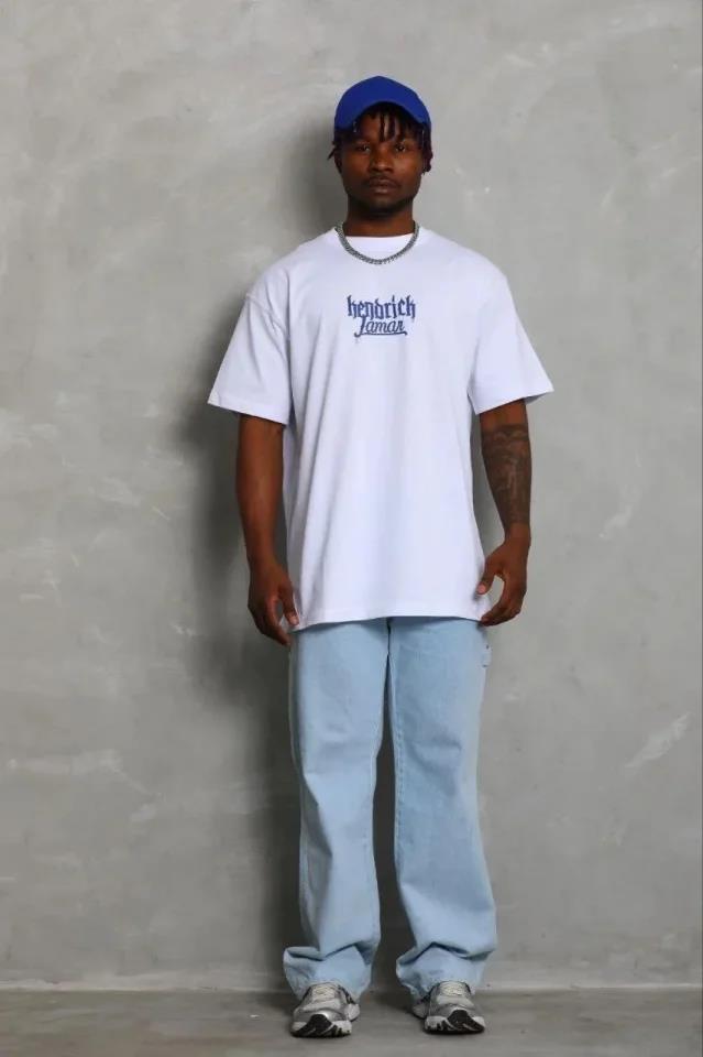 Erkek Baskılı T-Shirt Kısa Kol Bisiklet Yaka Regular Fit Rahat Kalıp Günlük Tişört - Füme