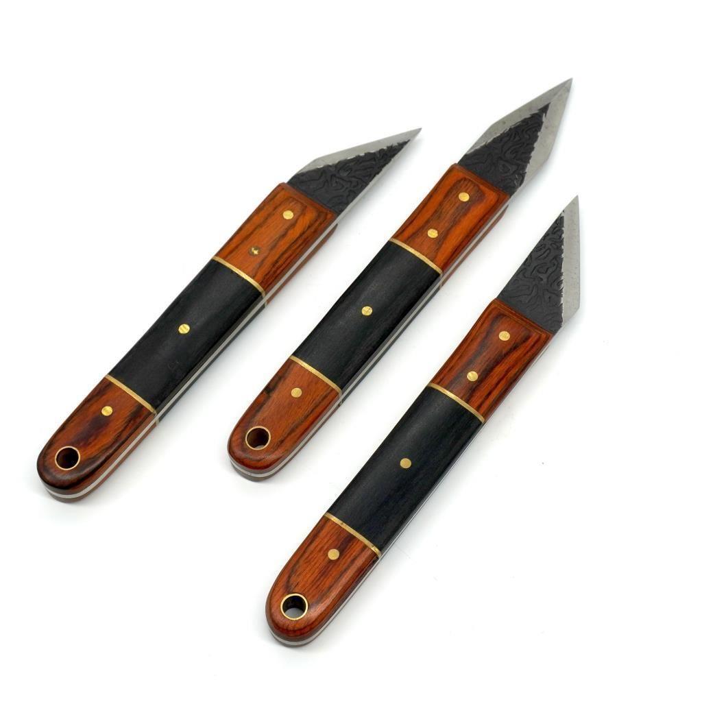Ahşap İşaretleme Bıçağı Seti 3 Parça | Marangoz Keserek İşaretleme Bıçakları | LUBAN Rox Wood 0056
