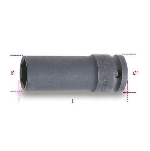 Beta 720LS 19 mm Uzun İnce Tip 1/2'' Havalı Lokma – Profesyonel Darbeli Lokma Anahtarı