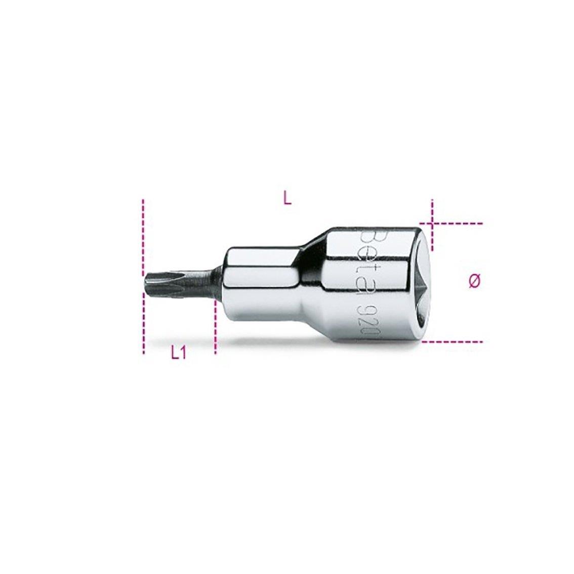 Beta 920TX-L Torx Allenli Lokma Uzun T50L
