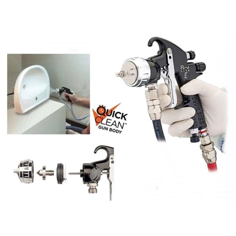 DEVİLBİSS GTI Pro Lite E Seramik ve Emaye Tabancası (Karpit İğne)