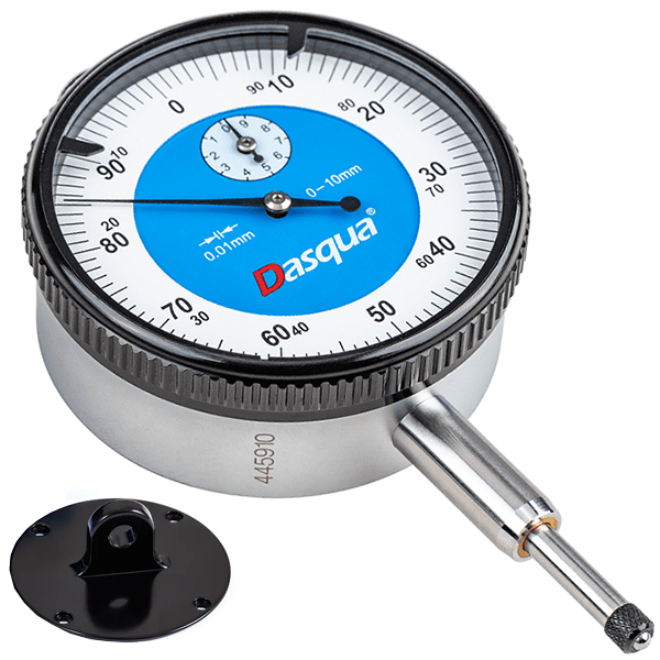 Dasqua 5111-1205 Kulaklı Analog Komparatör Saati 0-10 mm