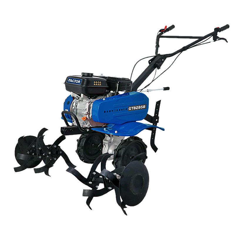 Factor FCGTB285 7 HP Benzinli Motokültör Çapa Makinesi | Kayışlı 2 İleri 1 Geri Profesyonel Toprak İşleme