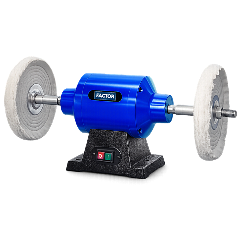 Factor FCOBP250 250 mm Parlatma Makinası | 750W Profesyonel Polisaj ve Metal Yüzey Parlatma Makinesi