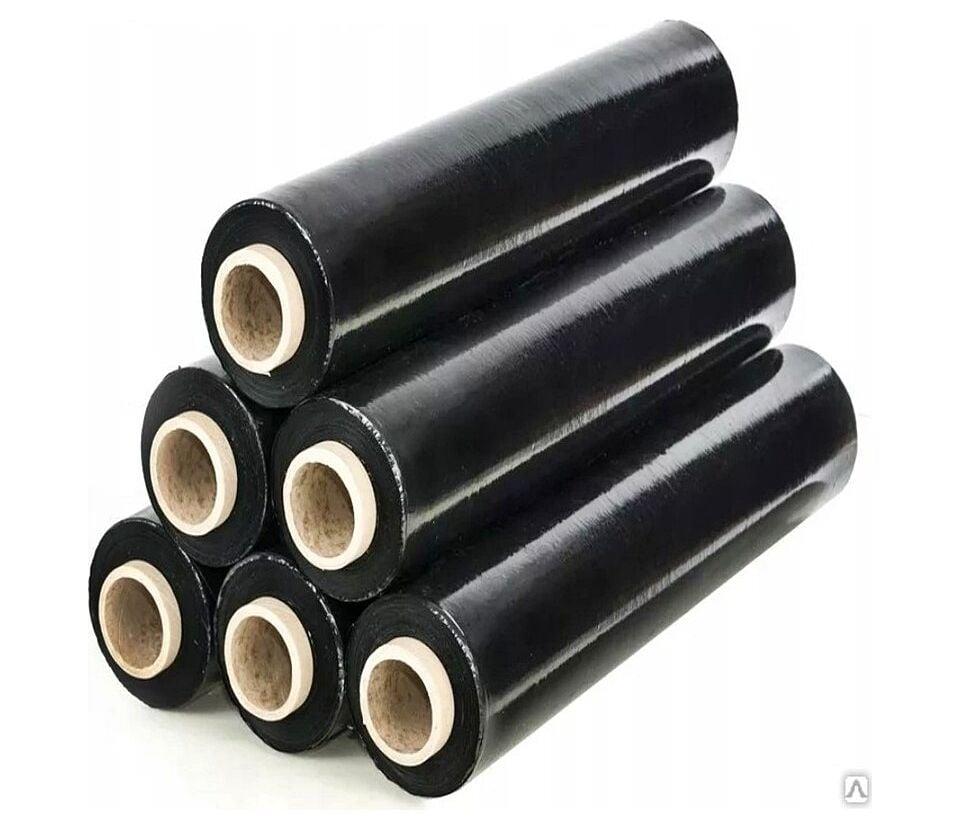 Globus 6 Adet Siyah 23 Micron Strech Film 2000 gr- 150 Metre - Esnek ve Dayanıklı