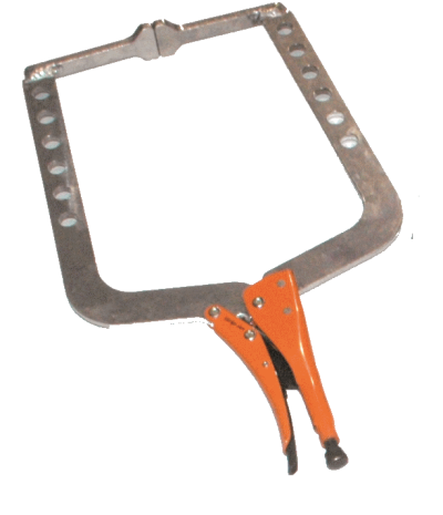 Grip-On 144-20 Alüminyum Alaşımlı C Tipi Pense 285 mm