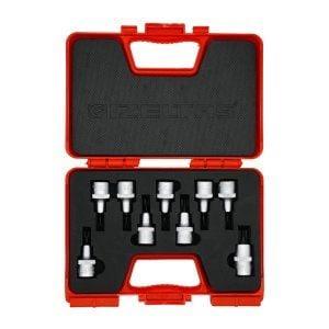 İzeltaş 1/2'' Lokmalı Torx Uç Takımı 9 Parça