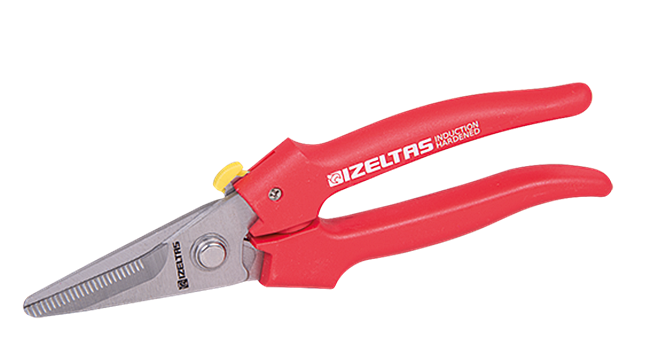 İzeltaş 6740270140 Kombine Çok Amaçlı Makas 140mm