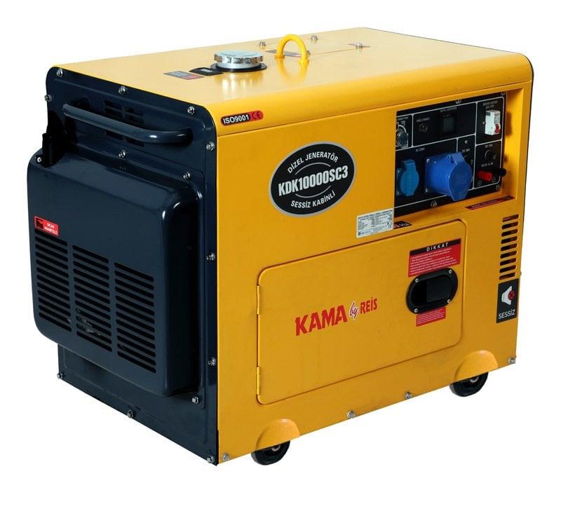 Kama By Reis KDK10000SC3 Dizel Jeneratör 9,4 kVA Trifaze