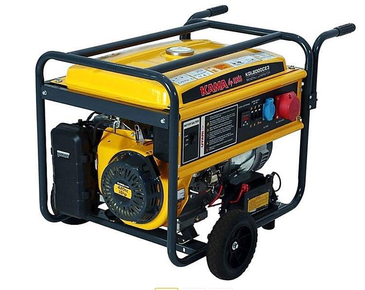 Kama By Reis KGL8000CE3 Benzinli Jeneratör 8,1 kVA Trifaze