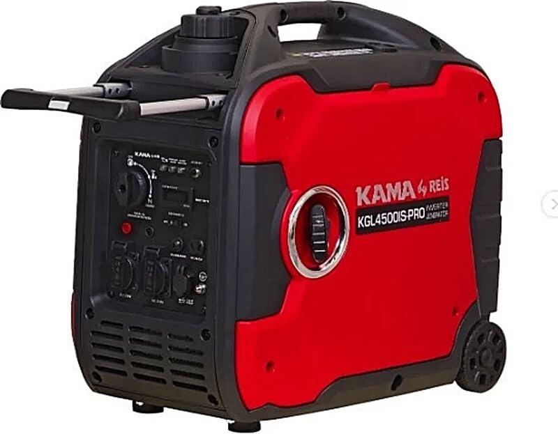 Kama KGL4500IS PRO 4.2 kW İnvertörlü Benzinli Jeneratör – Sessiz, Taşınabilir, Monofaze