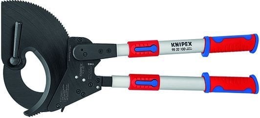 Knipex 95 32 100 Teleskopik Kollu Cırcırlı Kablo Kesici 650-860 mm