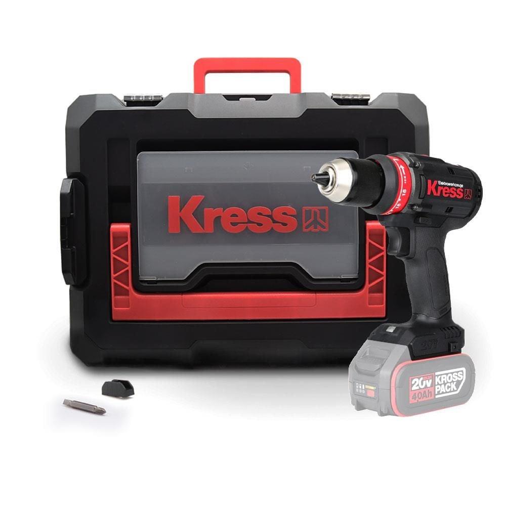Kress KUA72.91 Kömürsüz Profesyonel Şarjlı Matkap (Akü Dahil Değildir) 20Volt