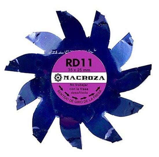 Macroza RD 11 Premium Seri Freze Bıçağı 35x25 mm