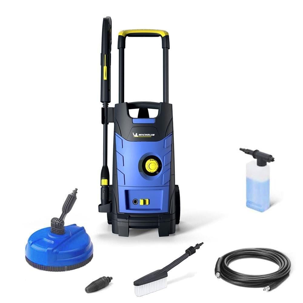 Michelin MPX19ELP  Profesyonel Basınçlı Yıkama Makinesi 1900Watt 140Bar + Zemin/Araç Yıkama Fırçası