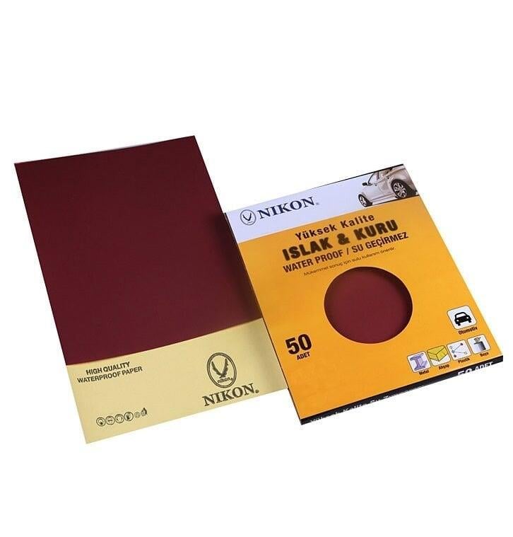 Nikon Islak ve Kuru Zımpara 800 Kum / 50 adet