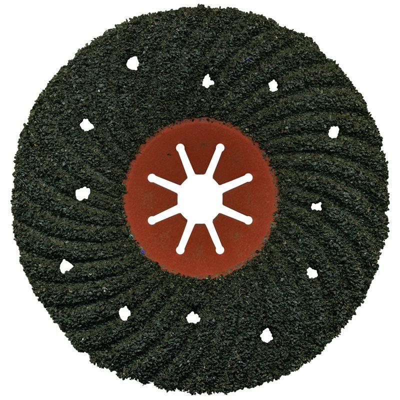 Nikon Kanallı Süper Flex Zımpara 60 Kum 115x22x8 Delik 10 adet