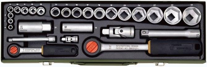 Proxxon 1/4''&1/2'' 27 Parçalı Lokma Takımı