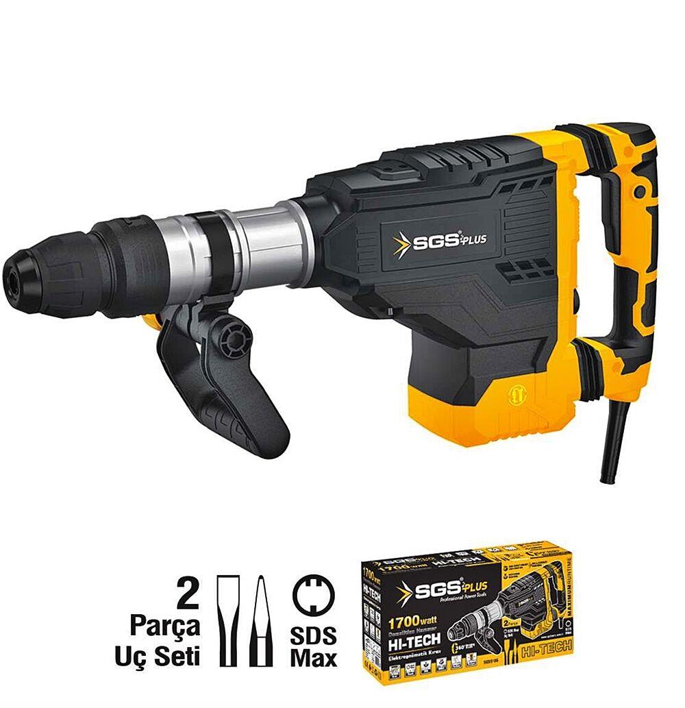 SGS 5186 Elektroprnomatik SDS Max Kırıcı 1700 Watt - 45 J