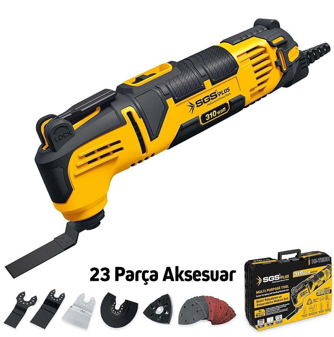 SGS 5255 Multi-Tools Kesici ve Raspalama Makinası 310W