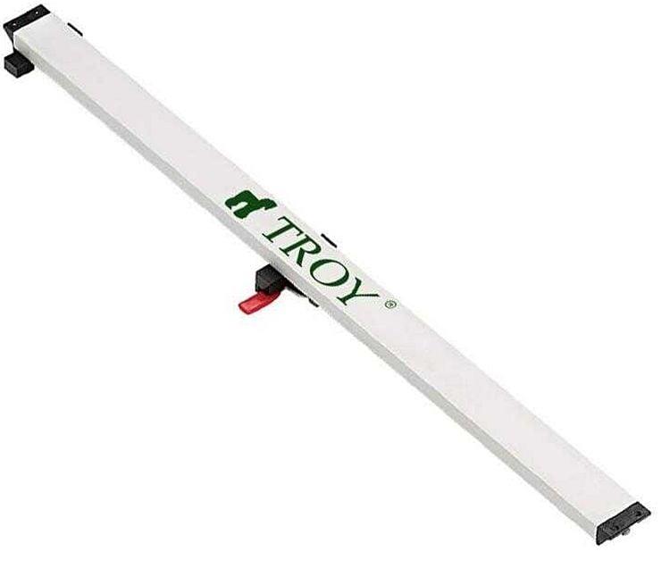 TROY 25005 Kıskaçlı Alüminyum Testere Kılavuzu, 60cm