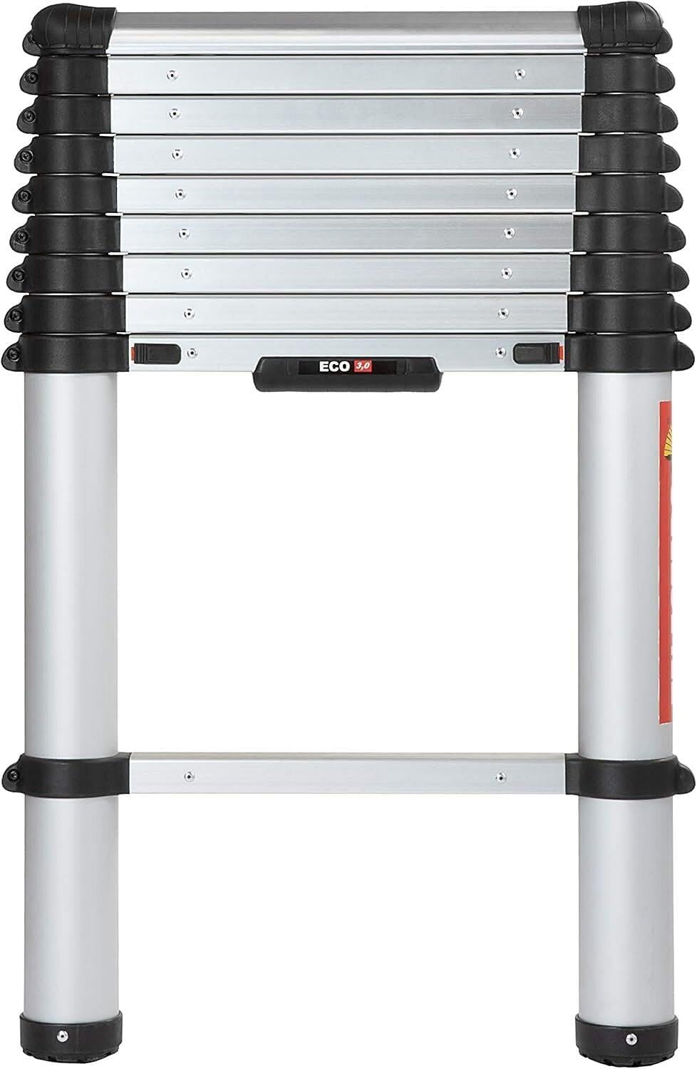 Telesteps 20130-501 ECO 3 Metre Teleskopik Merdiven – Taşınabilir Katlanır Profesyonel Merdiven