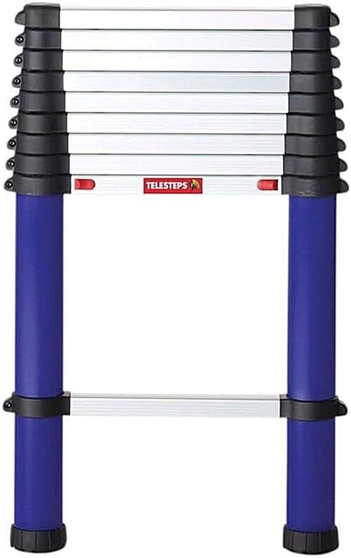 Telesteps 40126-101 ECO 2,6 Metre Teleskopik Merdiven – Kompakt, Katlanır Alüminyum Profesyonel Merdiven
