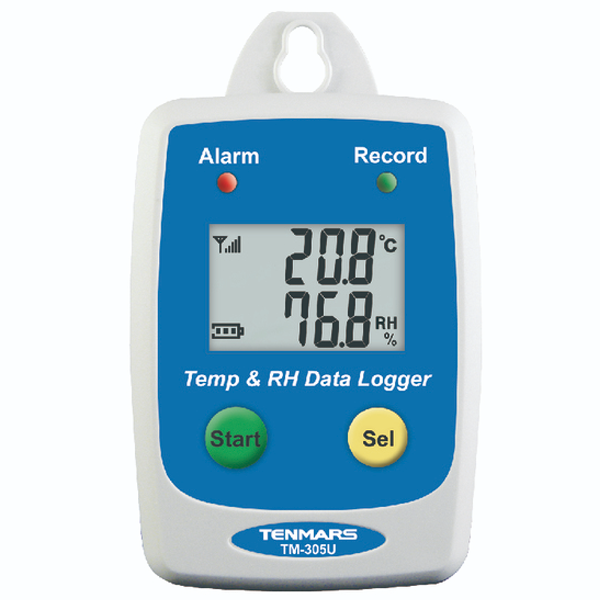 Tenmars TM-305U Sıcaklık ve Nem Kayıt Cihazı