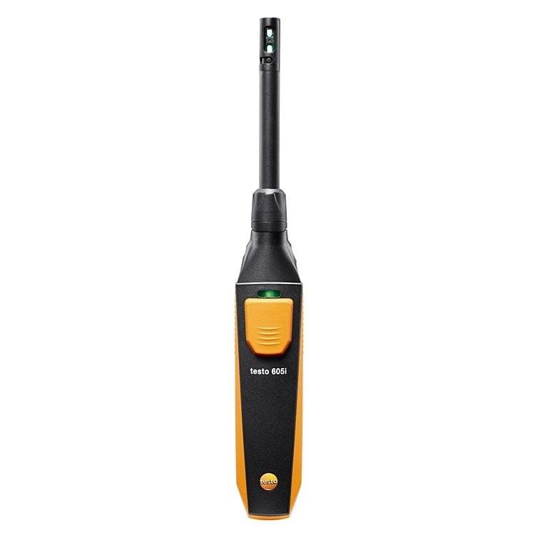 Testo 605i Akıllı Telefon ile Kullanılabilen Termo Higrometre (Ekransız)