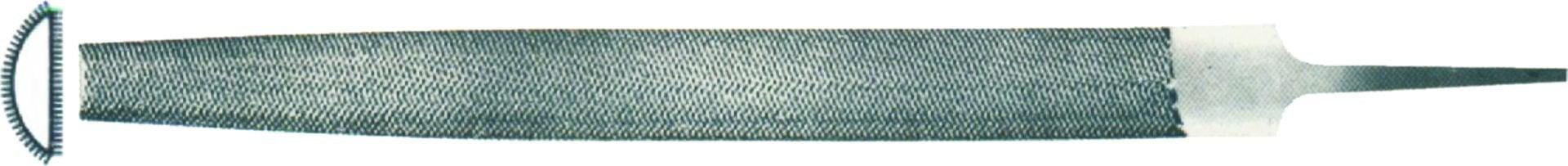 Three Files Yarım Yuvarlak Eğe - İnce 4''- 12 Adet