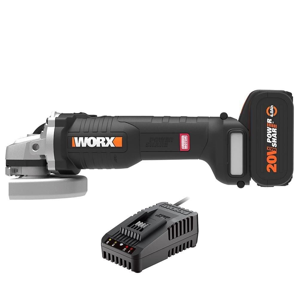WORX WX812.9C Tek Akülü Şarjlı Avuç Taşlama 20Volt 2.0Ah.
