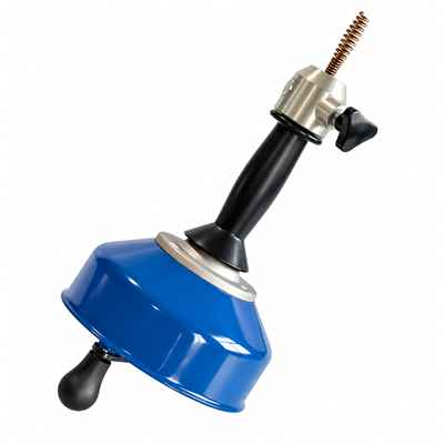 Factor CCM450A Spiral Hazneli El Tipi Kanal Açma Aleti 8 mm x 7.6 m - Lavabo Gider Tıkanıklık Açıcı Susta