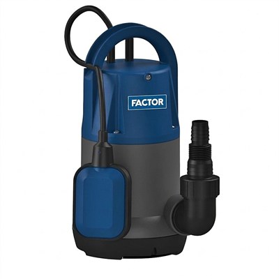 Factor CS550P-N 550W Plastik Gövdeli Temiz Su Drenaj Pompası