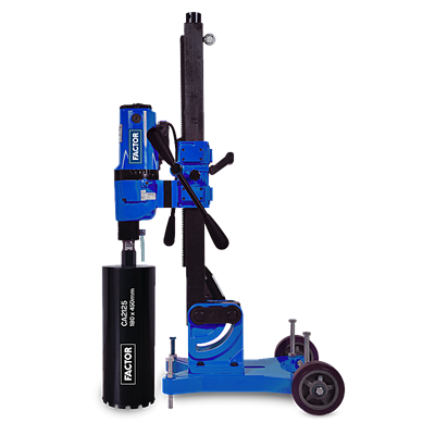 Factor FCCD300A 3980W Açılı Karot Makinası | Profesyonel Beton Karot Delme Makinesi