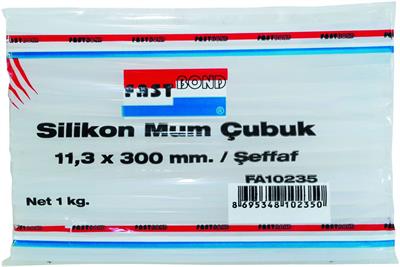 Fast Bond Şeffaf Kalın Silikon Mum 11,3x300 mm