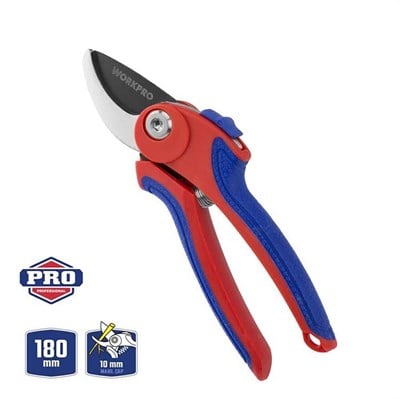 WORKPRO WP332001 180mm Profesyonel Bağ Bahçe Dal Budama Makası