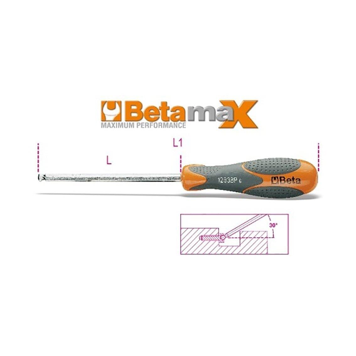 Beta 1293BP Bombe Başlı Allen Tornavida 2mm