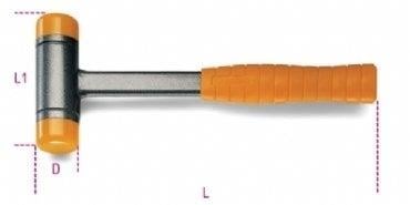 Beta 1392-35 Plastik Çekiç 35mm