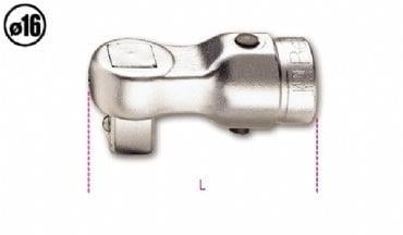Beta 616 1/4 Tork Anahtarı Soketi 1/4