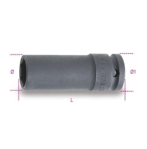 Beta 720LS 19 mm Uzun İnce Tip 1/2'' Havalı Lokma – Profesyonel Darbeli Lokma Anahtarı