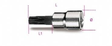 Beta 910PT50 Beşköşe Torx Lokma PT50