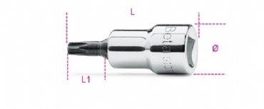 Beta 910TX 3/8'' Torx Lokma T27
