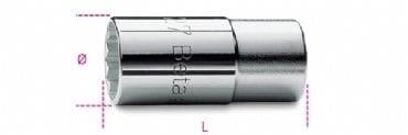 Beta 960 27 Mafsallı Uzun Yıldız Buji Lokma 27mm